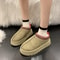 Feslishoet Winter Woman Slippers With Plush Interior Thick Bottom Anti Slip Sole Embroidered Fashio 4