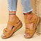 Womens Summer Wedge Sandals New Fashion Non Slip Lightweight Platform Sandalias Mujer Casual Beach 9