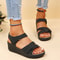 Womens Summer Wedge Sandals New Fashion Non Slip Lightweight Platform Sandalias Mujer Casual Beach 3