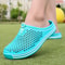 Unisex Hollow Out Women Shoes Beach Slippers NonSlide Casual Couple Sandal Flip Flops Breathable Me 6