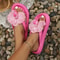 Sweet MultiColor Summer Womens FlipFlops With Phalaenopsis Flowers Cute Slippers For Party Outdoor 13