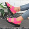 Womens Light Weight Summer Sandals Soft EVA Hot Pink Casual Home Street Shoes Girls Leisure Daily Walking Sandal
