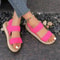 Womens Light Weight Summer Sandals Soft EVA Hot Pink Casual Home Street Shoes Girls Leisure Daily Walking Sandal