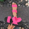 Womens Light Weight Summer Sandals Soft EVA Hot Pink Casual Home Street Shoes Girls Leisure Daily Walking Sandal