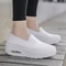 Womens Swing Shoes Mesh Loafers Flat Platform Sneakers Spring Autumn Height Increasing Wedges Comfo 1