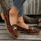 Womens Spring Leopard Print Fashion Flats Soft Soled Mary Jane Loafers Shallow Party Shoes 2