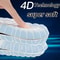 Orthopedic 4D Massage Shoes Insoles Super Soft Latex Sports Insole With Arch Support For Running Ba 1