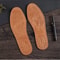 Leather Insoles For Casual Shoes Men Comfortable Deodorant Shoe Insoles Quality Foot Support Sole C 6