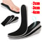 Height Increase Insoles Hard Breathable Memory Foam Heel Lifting Inserts Shoe Lifts Shoe Pads Eleva 0