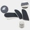 Height Increase Insoles Hard Breathable Memory Foam Heel Lifting Inserts Shoe Lifts Shoe Pads Eleva 3