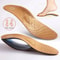 Orthopedic Leather Insole for Flat Feet Arch Support, Sport Comfort Insoles for Men and Women Shoe Sole