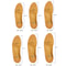 Orthopedic Leather Insole for Flat Feet Arch Support, Sport Comfort Insoles for Men and Women Shoe Sole