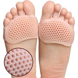 silicone metatarsal pads toe separator pain relief orthotics foot massage insoles forefoot socks foot care pads