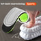 4D Sport Insoles for Shoes, Shock Absorption Breathable Cushion Deodorant Running Insoles for Men and Women