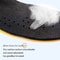 Height Increase Insoles for Men & Women, Invisible Heel Lift Shoe Sole Pads with Breathable Shock Absorption Foot Care