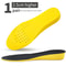 Height Increase Insoles for Men & Women, Invisible Heel Lift Shoe Sole Pads with Breathable Shock Absorption Foot Care