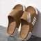 Lightweight Men Slippers Summer Flat Sole Slides Open Toe Home Slippers For Women Couple Trendy Bea 7