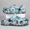Mens Summer Outdoor Beach Sandals Clogs, Camouflage Platform Aqua Shoes, Soft EVA Slippers, Indoor Home Slides