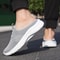 Breathable Men Flat Slip-On Half Slippers Running Shoes, Comfortable Sport Shoes Lightweight Walking Sneakers