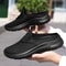 Breathable Men Flat Slip-On Half Slippers Running Shoes, Comfortable Sport Shoes Lightweight Walking Sneakers