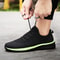 Fashion Men Casual Shoes Breathable Walking Mesh Flat Sneakers For Men Gym Style Black Vulcanized M 1