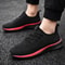 Fashion Men Casual Shoes Breathable Walking Mesh Flat Sneakers For Men Gym Style Black Vulcanized M 2