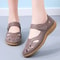 PU Leather Summer Flat Womens Shoes Outdoor Casual Beach Sandals Fashion Slippers Large Size Loafer 7