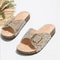 Fashion Summer Beach Sandals Outdoor Womens Slippers With DiamondStudded Metal Buckle Casual Versat 5