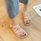Womens Sandals Summer Outerwear PVC Flat Beach Shoes Casual Female Student Korean Style Roman Sanda 3
