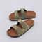 Summer Trendy Buckle Flat Cork Slippers, One-Strap Casual Outdoor Sandals, Versatile Fashionable Beach Comfort
