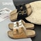 Sandals For Women And Men Beach Sandals, Comfortable Designer Outdoor Slippers, Casual Slip On Summer Shoes