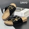 Sandals For Women And Men Beach Sandals, Comfortable Designer Outdoor Slippers, Casual Slip On Summer Shoes
