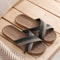 Mens Summer Linen Slides Flax Slippers NonSlip Casual Home Flip Flops Indoor Male Sandals MultiStyl 2