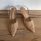 Mesh Embroidered Flowers High Heels Sandals Women Sexy Slingback Pointed Toe Pumps Summer Dress Sho 4