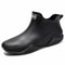 Men Womens Fashionable Ankle Rain Boots AntiSlip Waterproof Shoes Durable Work Boots For Summer W 12