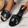New Woven Luxury Designer Women Sandals Summer Flat Comfortable Casual Bottom Women Slippers Trendy 2