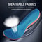 Breathable Orthopedic Sports Elasticity Insoles Shock Absorption Unisex Shoe Sole Inserts For Runni 1