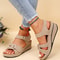 Slip On Open Toe Walking Shoes Women New Sandals Shoes Female Casual Heels Party Slippers 0
