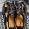 Luxury Summer Sandals Leather Outdoor Men Beach Shoes Breathable Casual Sandals Nonslip Slippers Fo 7