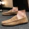 Mens Loafers Lightweight Breathable Canvas Slip On Lazy Shoes Designer Inspired Flat Shoes Comforta