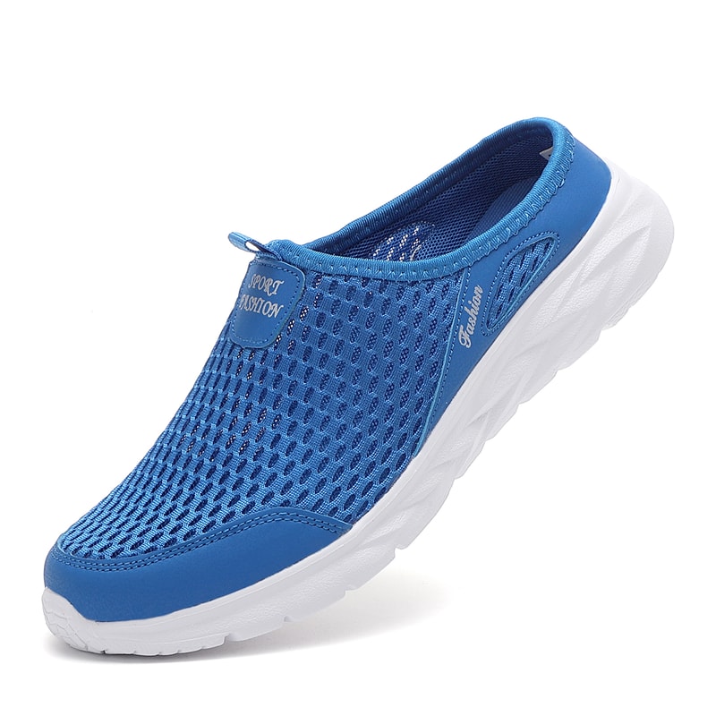 Lightweight Summer Sport Casual Shoes For Men Breathable Slip On Loafers Barefoot Sneakers Soft Sol 7