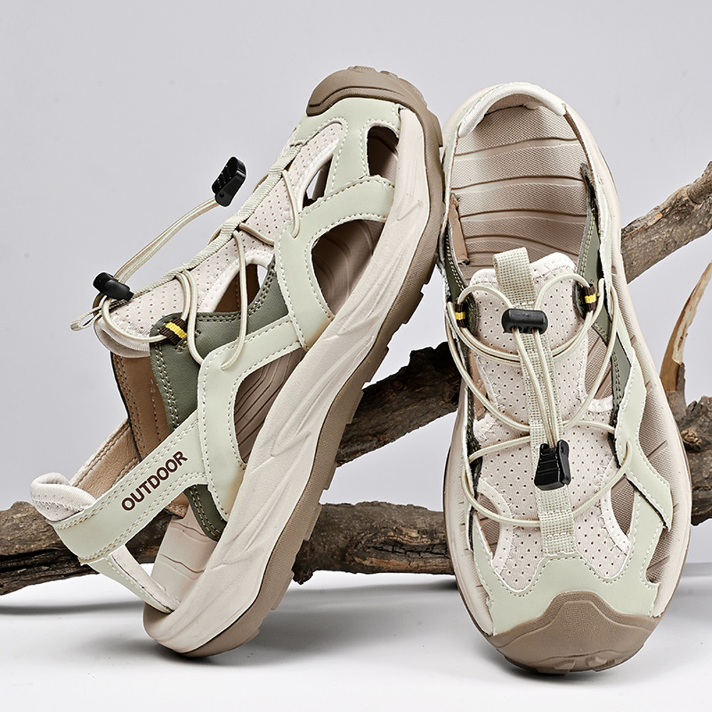 Breathable Casual Summer Mens Outdoor Sandals Soft Platform NonSlip Wearresistant Chunky Beach Sand 4