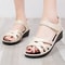 Summer Mother Sandals For Elderly And Middleaged Women Nonslip Soft Sole Work Shoes Wedge Flat Gran 2