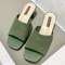 Summer Women Slippers Closed Toe Comfort Slippers Outdoor Fashion Fly Weave Sandals With Medium Hee 0