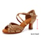 Adjustable Women Ballroom Latin Dance Shoes, Modern Pole Dance Shoes, Salsa Tango Hot High Heel Shoes for Ladies & Girls