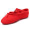 Canvas Flat Girls Ballet Shoes Black Pink Soft Ballet Belly Gym Yoga Practise Dance Shoes 5