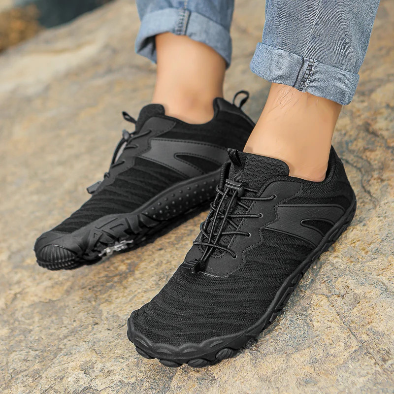Comfortable Barefoot Shoes For Men Women Wide Toe Nonslip Hiking Trekking Walking Sneakers Outdoor 2