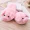 Cute Pink Pig Womens Warm Indoor Slippers Furry Plush Home Floor Shoes For Ladies Winter Soft Short 4