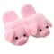 Cute Pink Pig Womens Warm Indoor Slippers Furry Plush Home Floor Shoes For Ladies Winter Soft Short 6