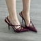 Stylish Summer Sexy High Heels for Women, Pointed Toe Dress Sandals, Fashion Party & Outdoor Walking Pumps